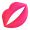 kiss mark
